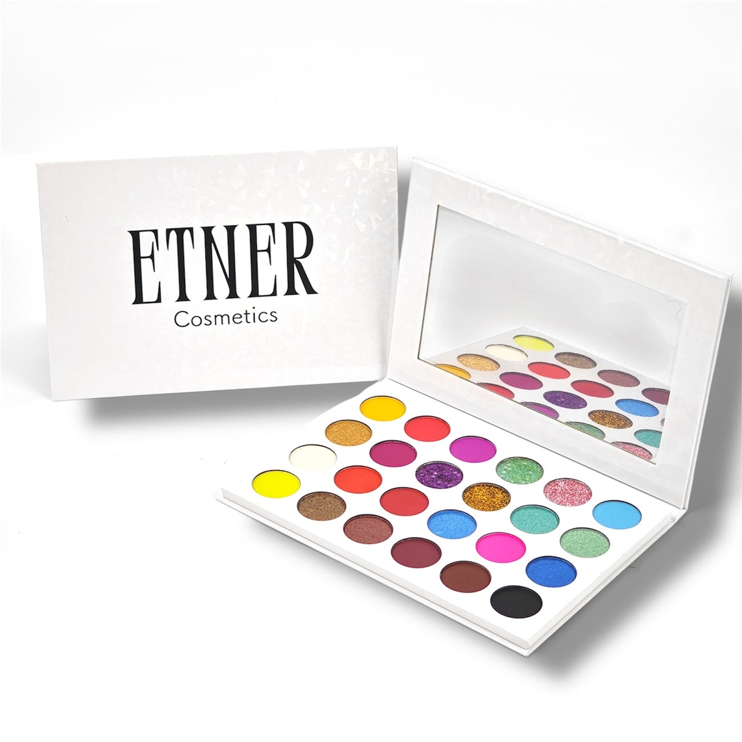 24-color eyeshadow palette | shimmer, sparkle + bold
