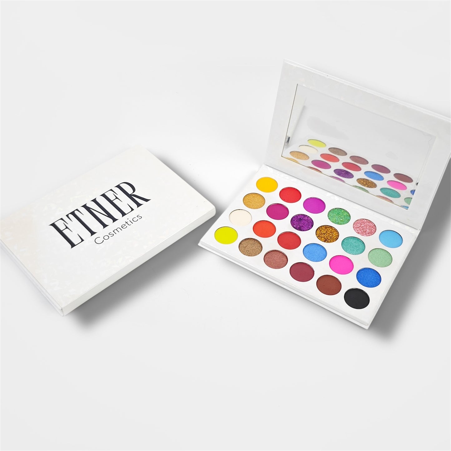 24-color eyeshadow palette | shimmer, sparkle + bold