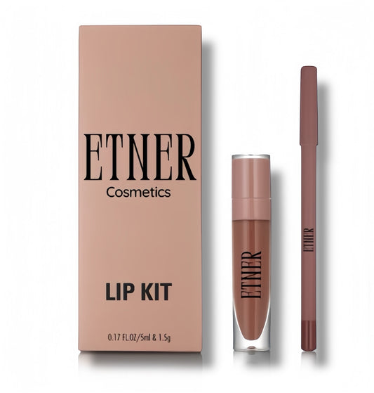 nude brown lip kit | define, shine & slay all day
