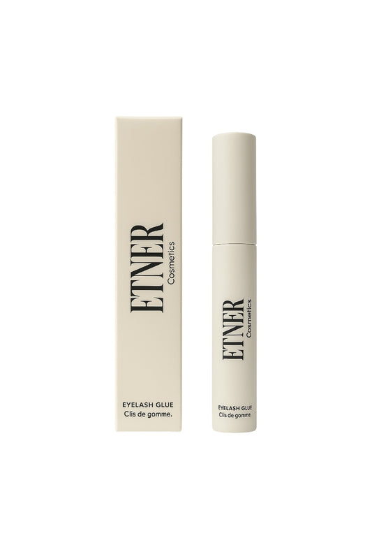 waterproof eyelash glue | clear finish, strong hold, zero irritation